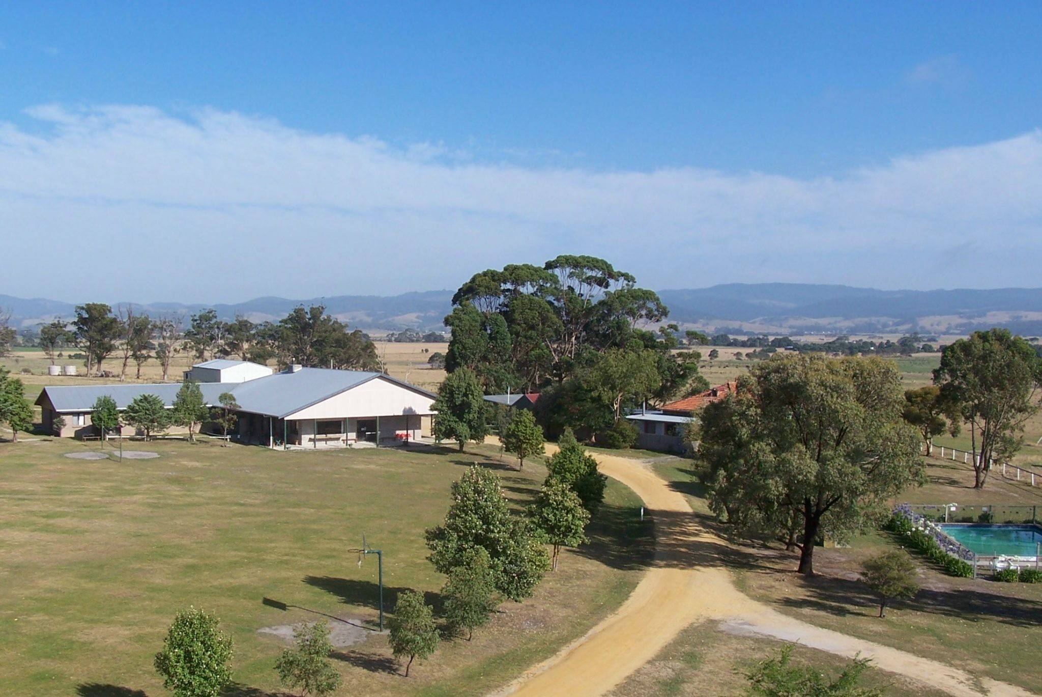 Forest Lodge Farm - Aerial